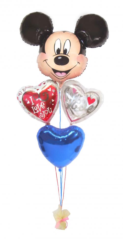 ツインハートミッキー