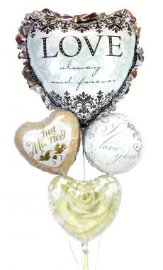 エレガントフラワーハート