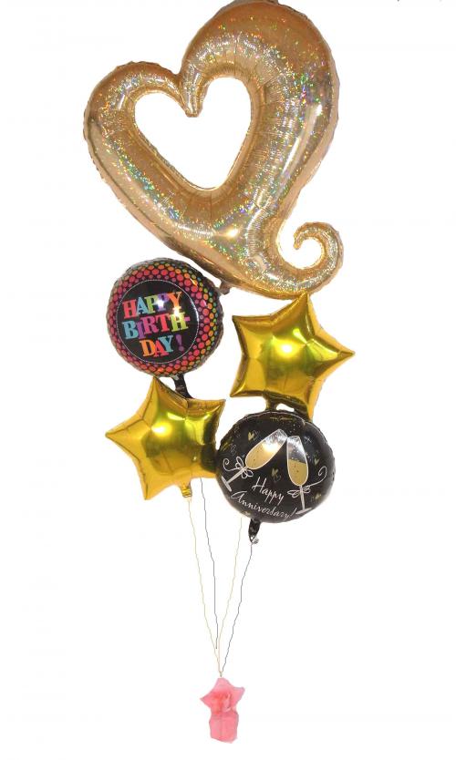 ゴールドハートバースデー