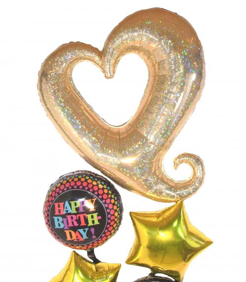 ゴールドハートバースデー
