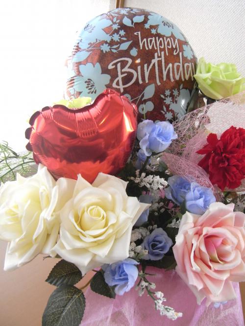 バースディフラワーズアレンジメント