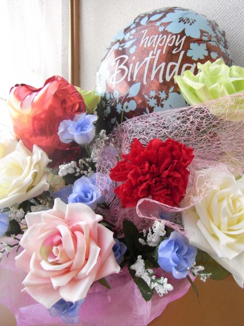 バースディフラワーズアレンジメント