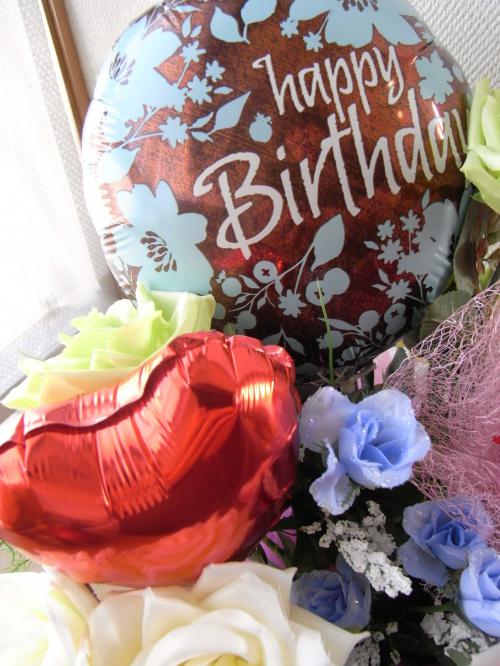 バースディフラワーズアレンジメント