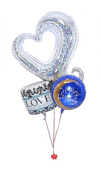 COOLな雰囲気漂うバルーンなら、男性へのプレゼントにもOK♪