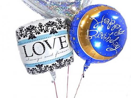 COOLな雰囲気漂うバルーンなら、男性へのプレゼントにもOK♪