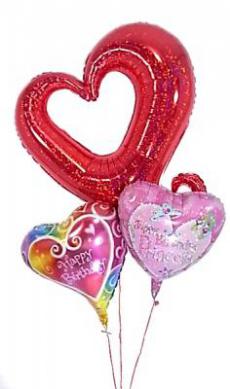 大切な人へ贈りたい ハートバルーン