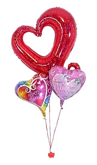 大切な人へ贈りたい ハートバルーン