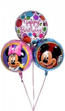 ミッキー&ミニーと一緒に「ハッピーバースディ!!」