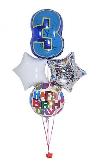 3歳のバースディバルーン