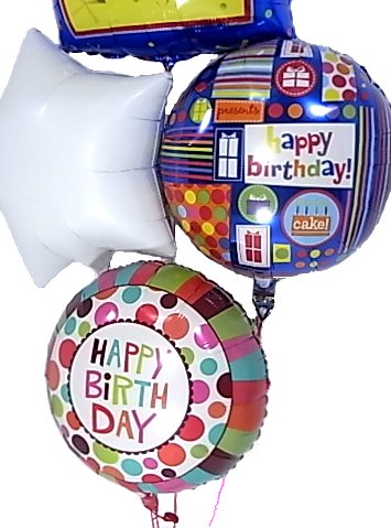 2歳のバースディバルーン