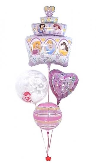 キュートなディズニープリンセスが、あなたのバースディをお祝い♡