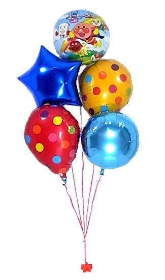 元気いっぱい! にぎやかなアンパンマンバルーン☆