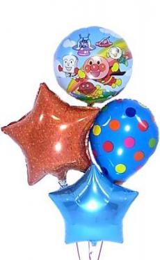 昔から子供たちに大人気の定番キャラクター「アンパンマン」のバルーンが登場!!