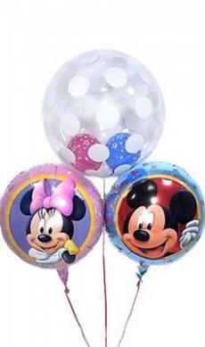 みんな大好き「ミッキー&ミニー」のキュートなバルーン♡