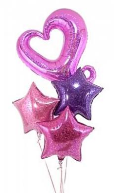 店内を鮮やかに彩るゴージャスバルーン☆