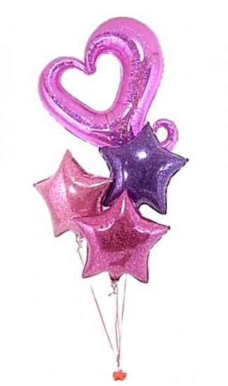 店内を鮮やかに彩るゴージャスバルーン☆