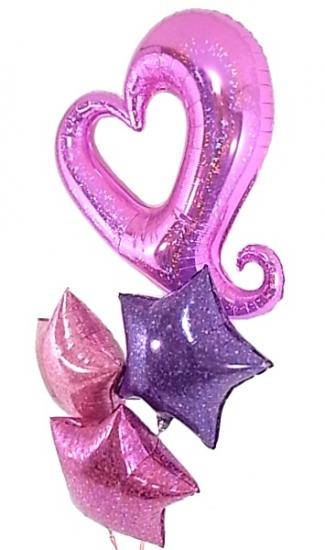 店内を鮮やかに彩るゴージャスバルーン☆