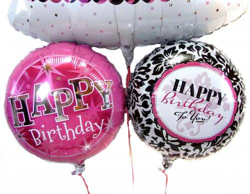 バースデーケーキバルーン